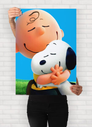 POSTER CHARLIE BROWN AND SNOOPY