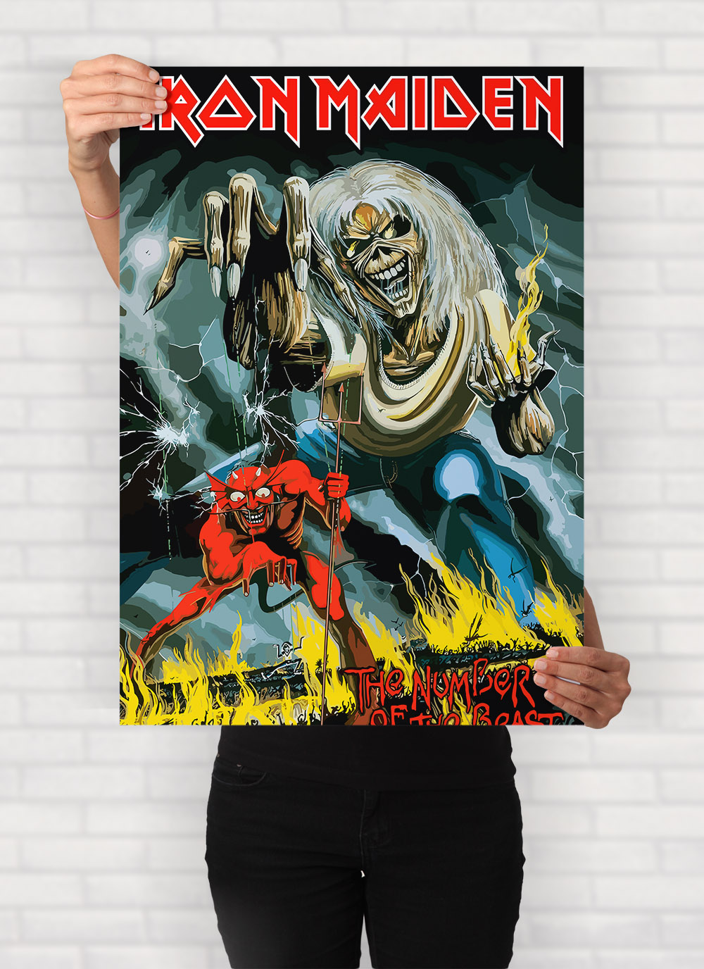 POSTER IRON MAIDEN 4