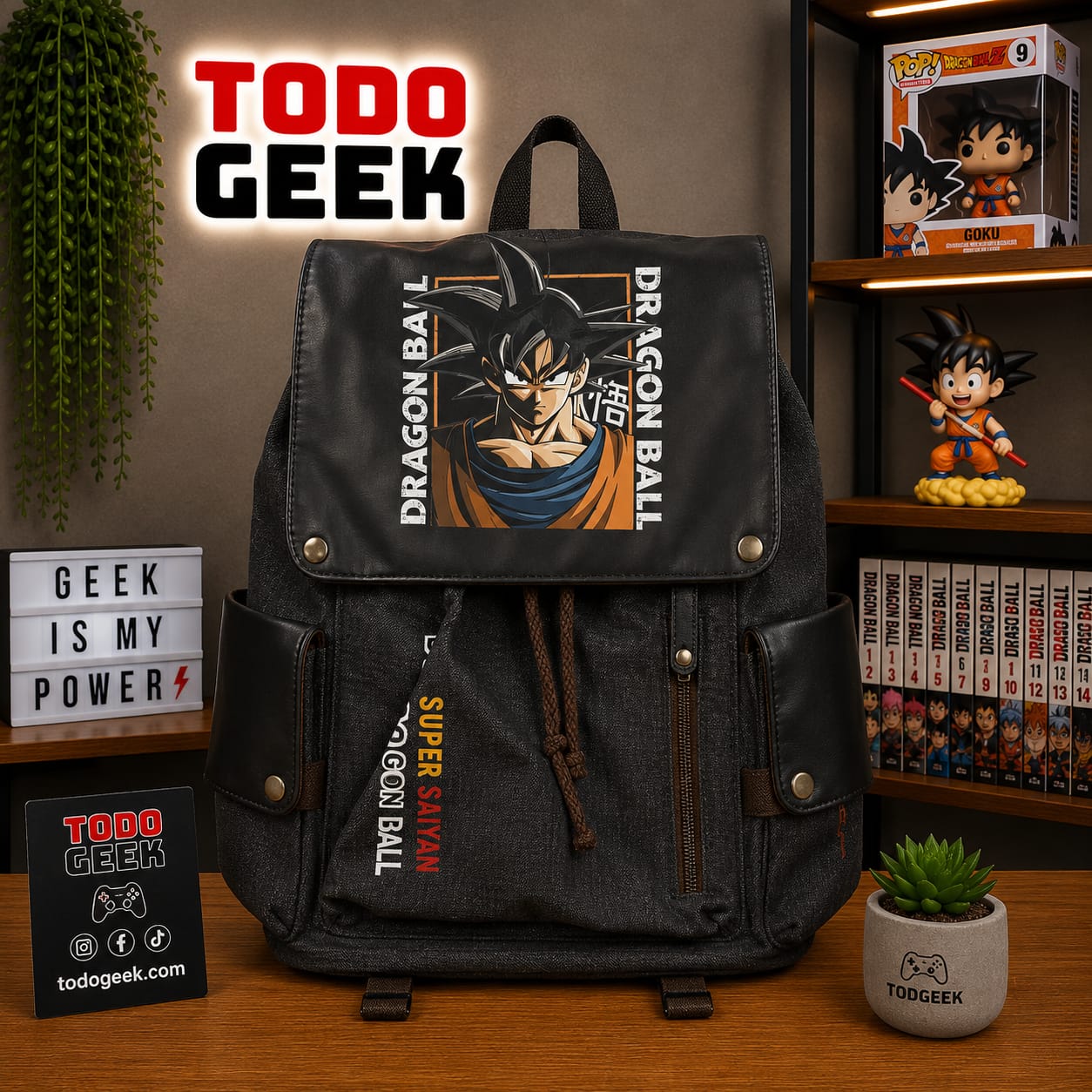 Mochila Dragon Ball