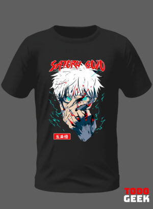 CAMISETA SATORU GOJO