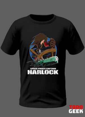 CAMISETA CAPTAIN HARLOCK