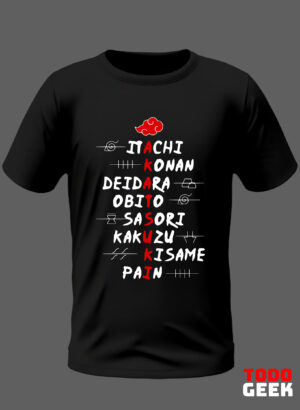 CAMISETA NARUTO