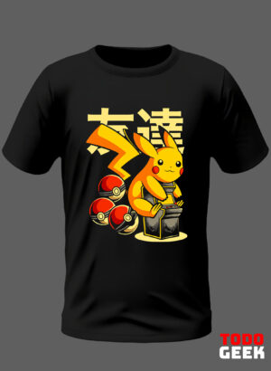 CAMISETA POKEMON PIKACHU