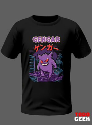 CAMISETA GENGAR POKEMON