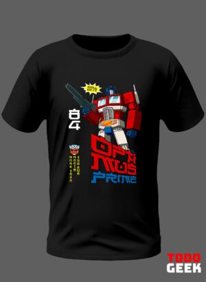 CAMISETA  TRANSFORMERS G-1 OPTIMUS PRIME
