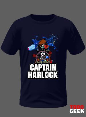 CAMISETA CAPTAIN HARLOCK