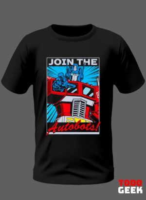 CAMISETA TRANSFORMERS G-1 AUTOBOTS