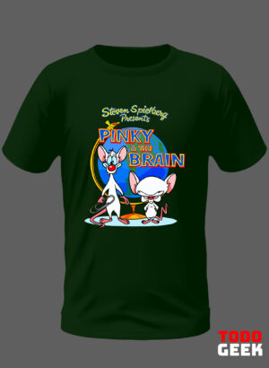 Alternative view of CAMISETA PINKY AND THE BRAIN
