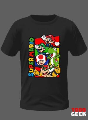 CAMISETA SUPER MARIO BROS