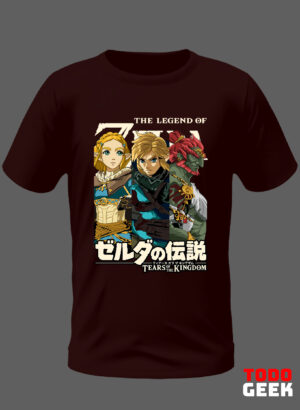 Alternative view of CAMISETA THE LEGEND OF ZELDA
