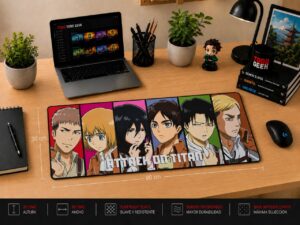 MOUSE PAD GAMER ATTACK ON TITAN
