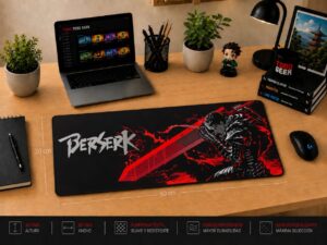 MOUSE PAD GAMER BERSERK