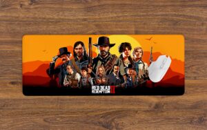 MOUSE PAD GAMER RED DEAD REDEMPTION II