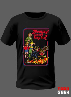CAMISETA MOMMY CAN WE KEEP HIM