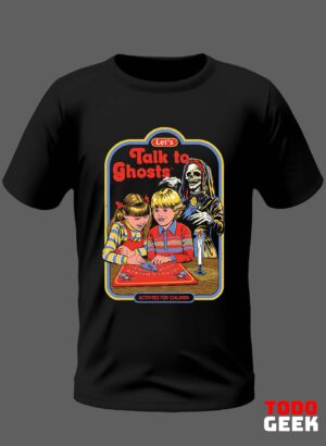 CAMISETA LETS TALK TO GHOSTS