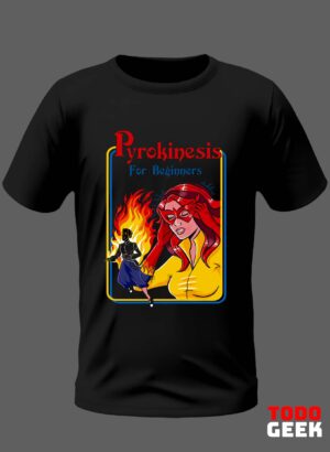 CAMISETA PYROKINESIS FOR BEGINNERS 1