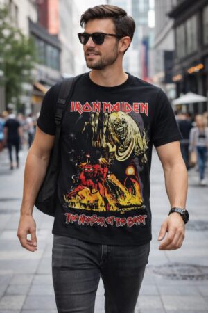 CAMISETA IRON MAIDEN THE NUMBER OF BEAST