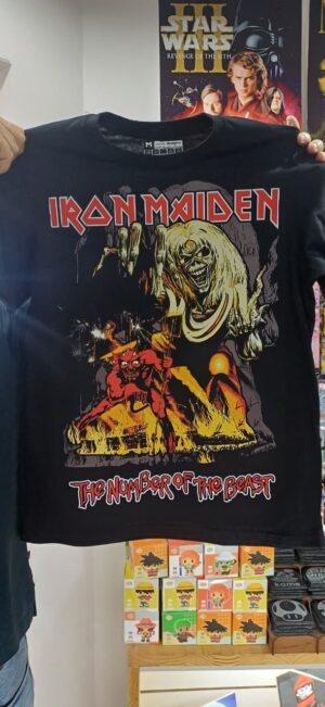 Alternative view of CAMISETA IRON MAIDEN THE NUMBER OF BEAST