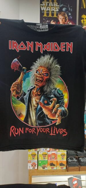 Alternative view of CAMISETA IRON MAIDEN RUN FOR YOUR LIVES