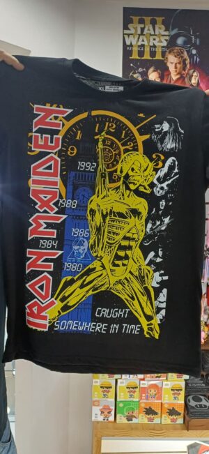 Alternative view of CAMISETA IRON MAIDEN SOMEWHERE IN TIME