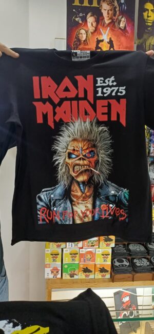 Alternative view of CAMISETA IRON MAIDEN RUN FOR YOUR LIVES