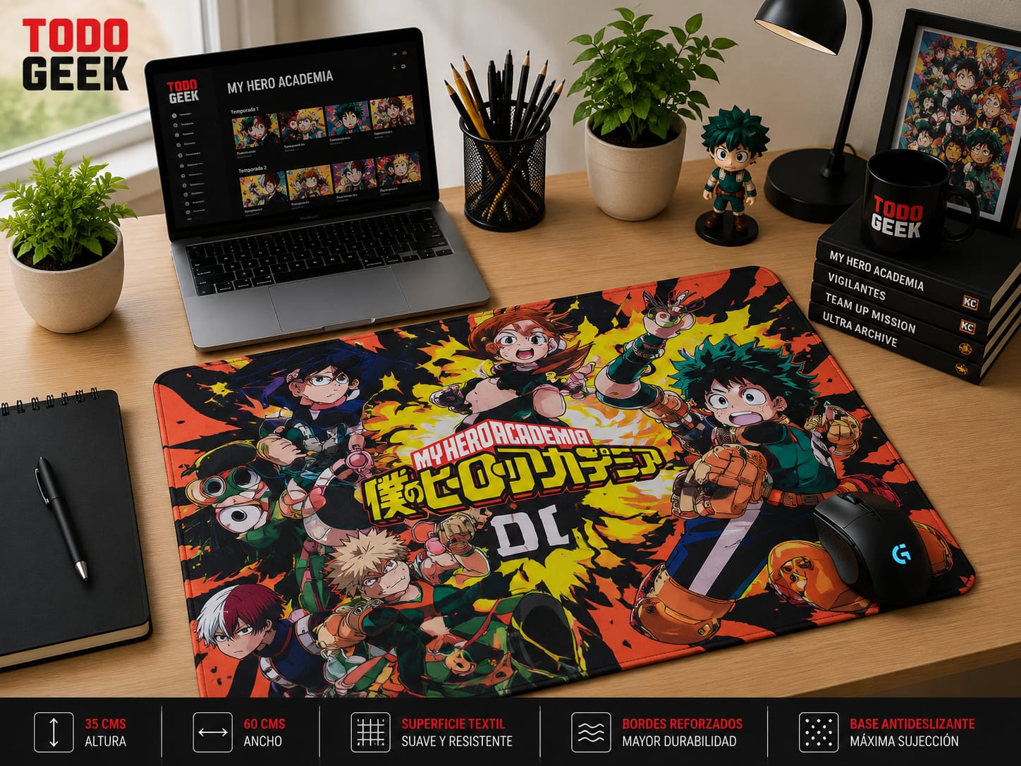 MOUSE PAD MY HERO ACADEMY