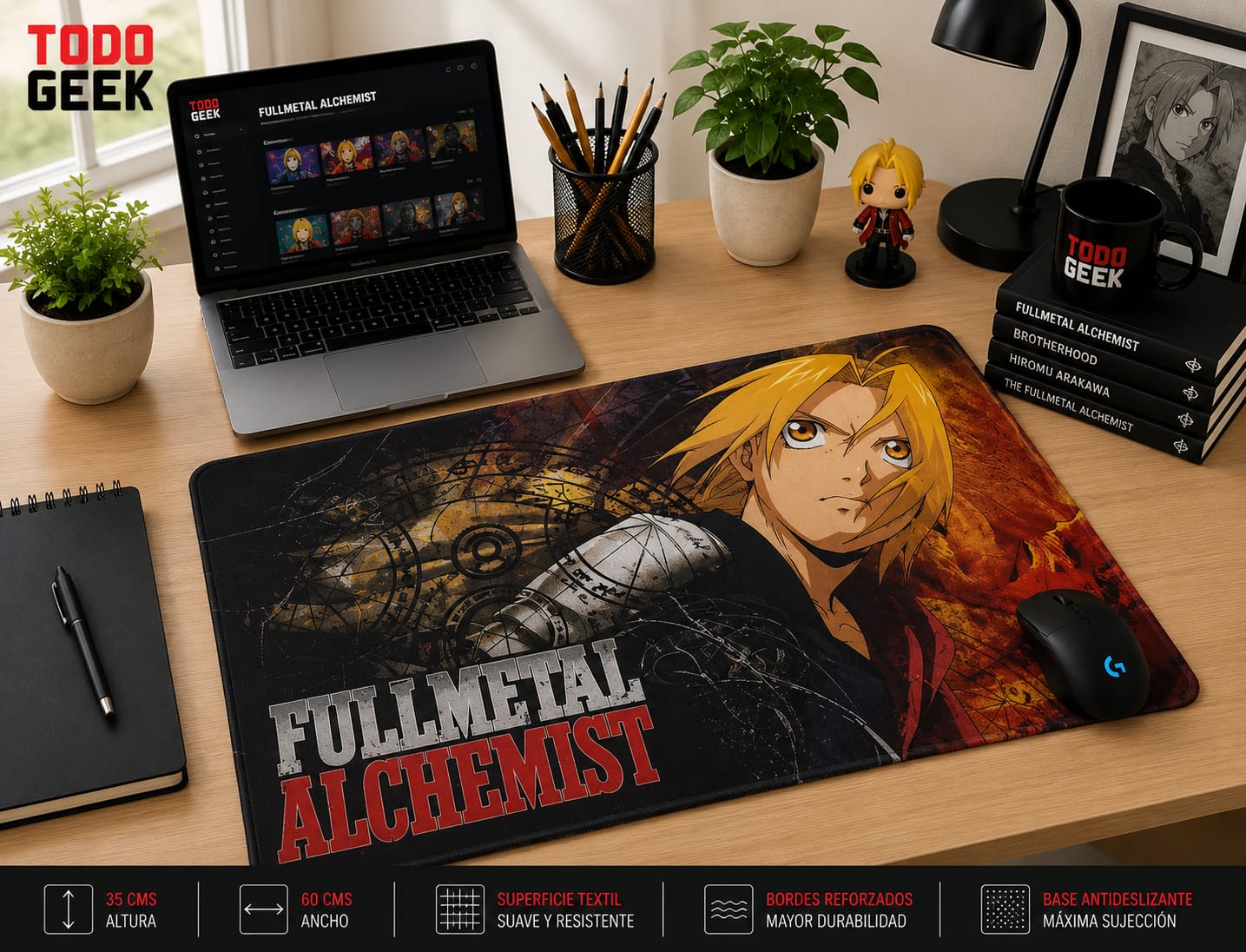 MOUSE PAD FULLMETAL ALCHEMIST