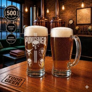 JARRA CERVECERA THE PUNISHER