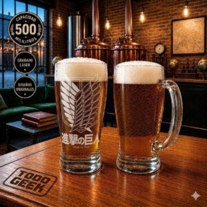 JARRA CERVECERA ATTACK ON TITAN