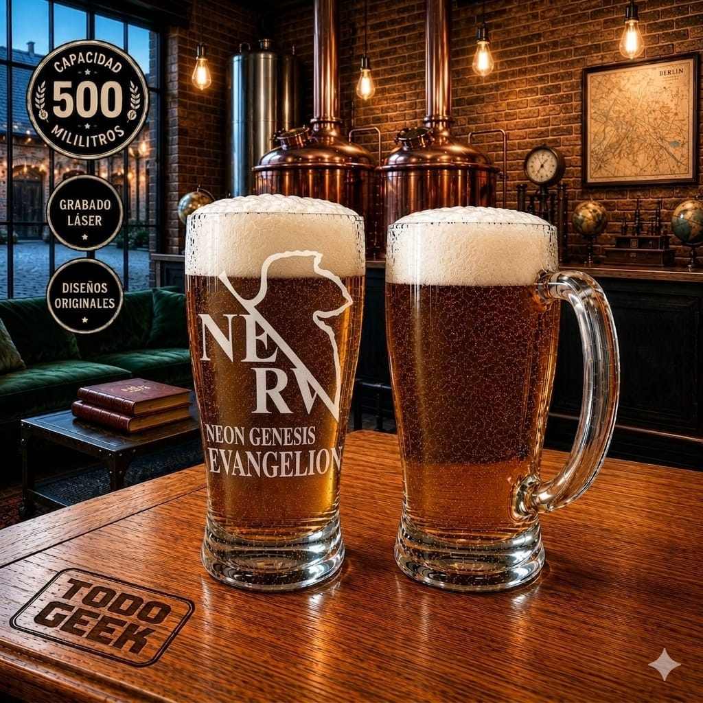 JARRA CERVECERA EVANGELION