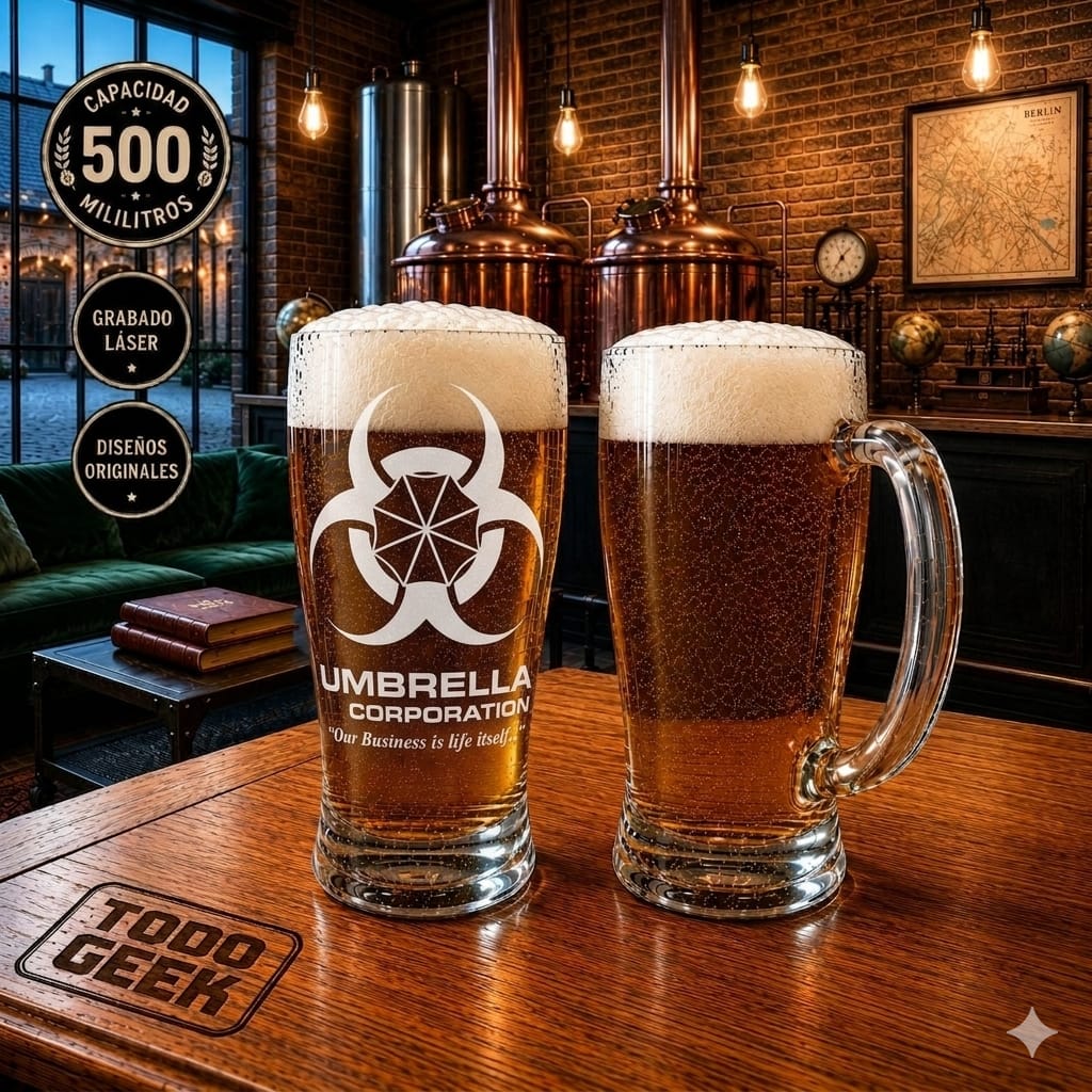 JARRA CERVECERA RESIDENT EVIL