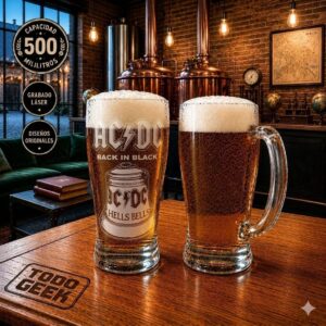JARRA CERVECERA AC/DC