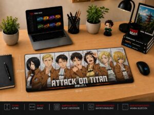 MOUSE PAD ATTACK ON TITAN