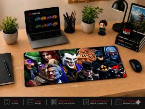 MOUSE PAD BATMAN Y LOS VILLANOS