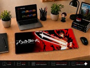 MOUSE PAD BLACK CLOVER