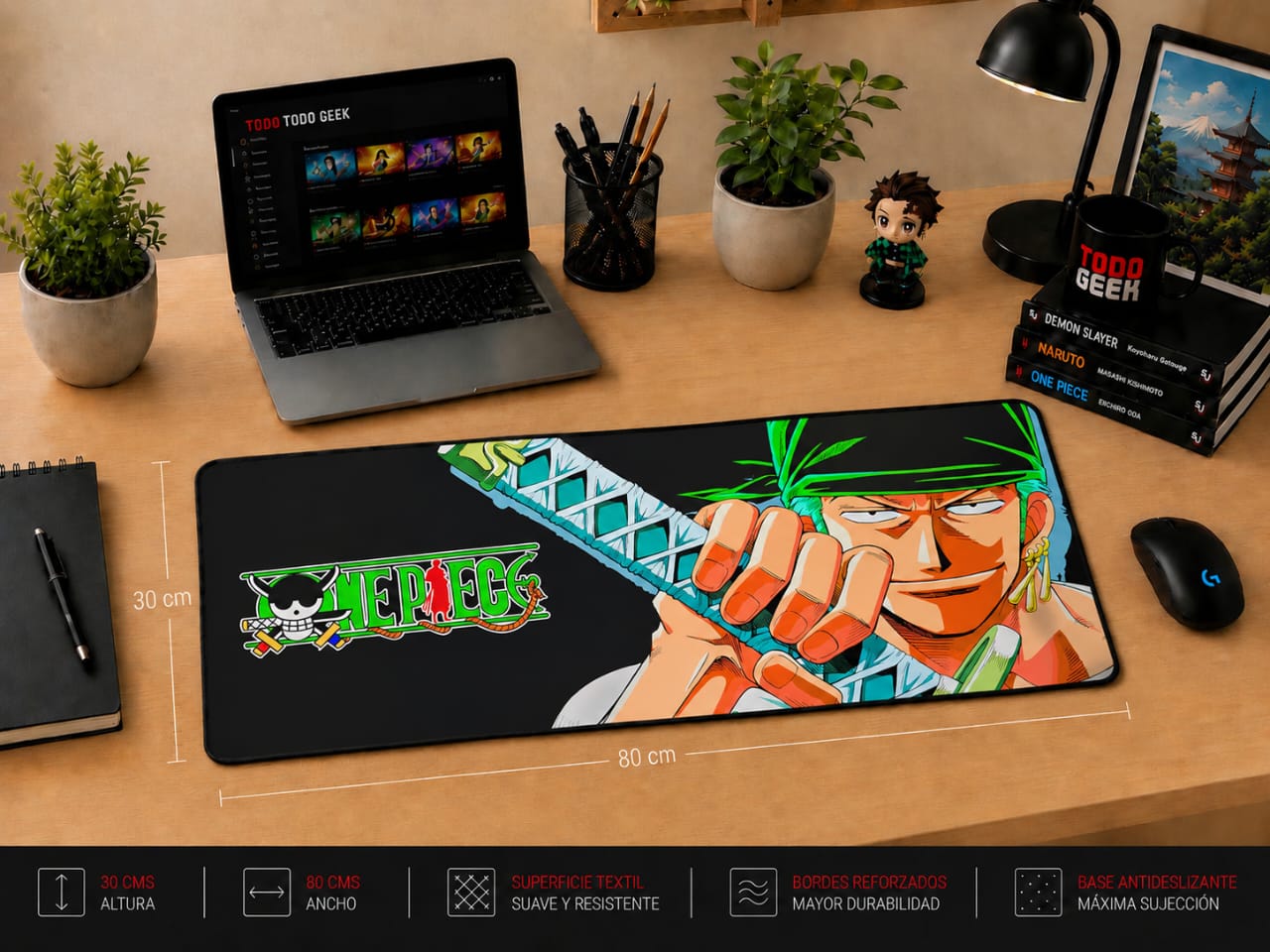 MOUSE PAD ZORO ONE PIECE
