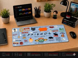 MOUSE PAD GAMER FRIENDS