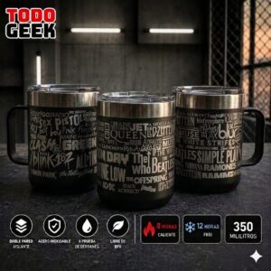 TAZA TERMICA ROCK MUSIC