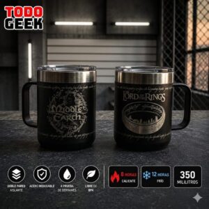 TAZA TERMICA THE LORD OF THE RINGS