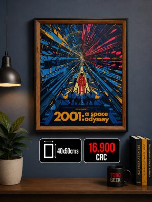 POSTER ENMARCADO 2001 A SPACE ODYSSEY