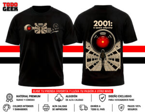 CAMISETA 2001 A SPACE ODYSSSEY