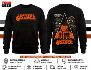 SUDADERA A CLOCKWORK ORANGE