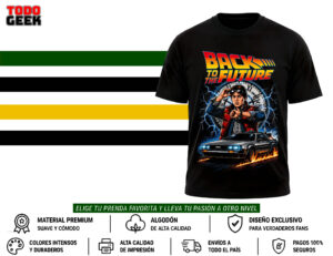 CAMISETA BACK TO THE FUTURE