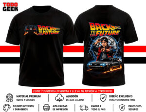 CAMISETA BACK TO THE FUTURE