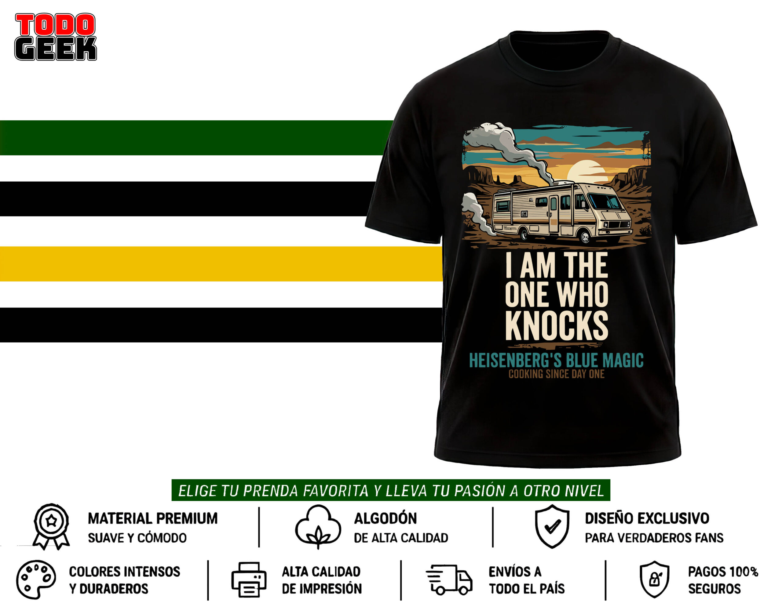 CAMISETA BREAKING BAD