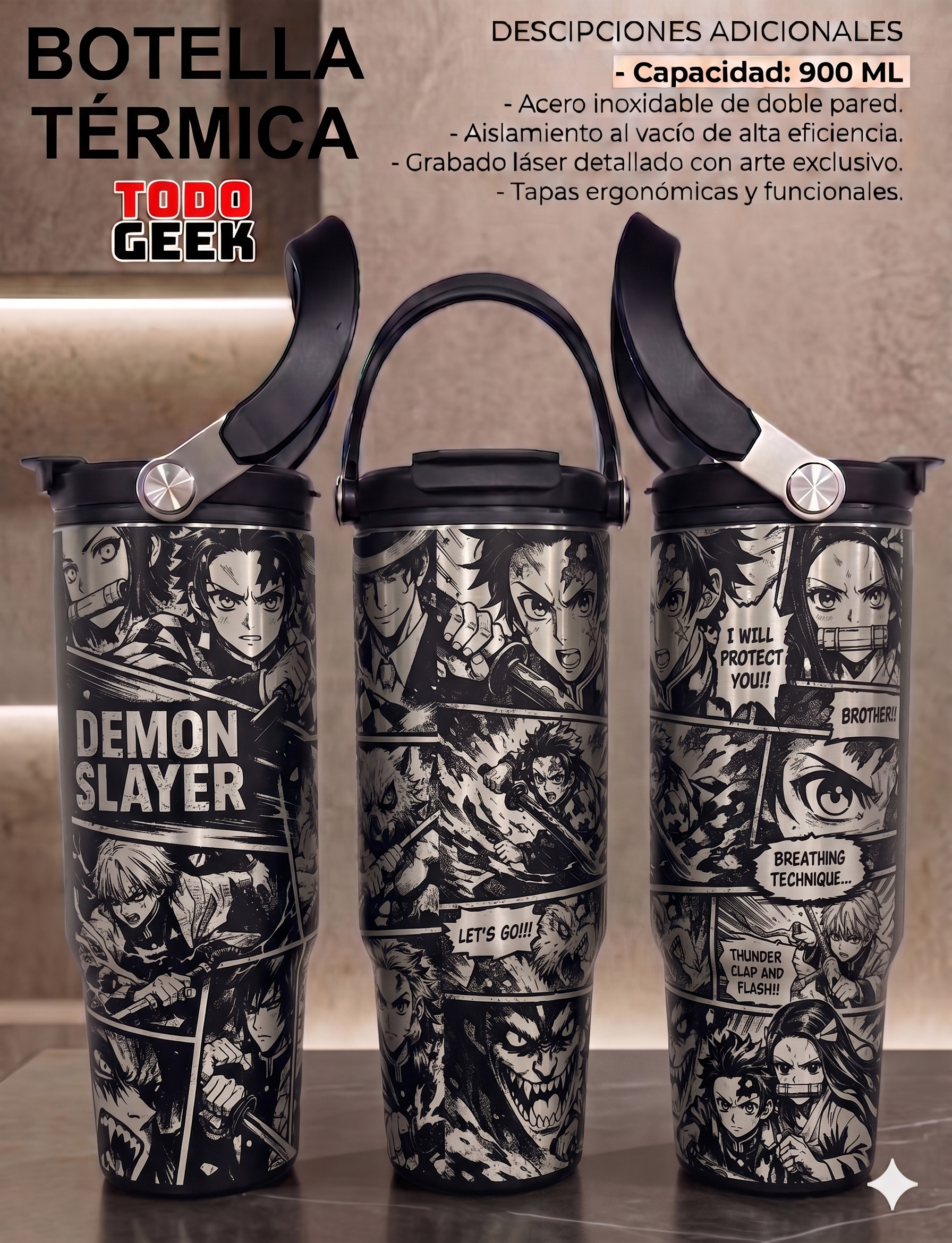 BOTELLA DEMON SLAYER