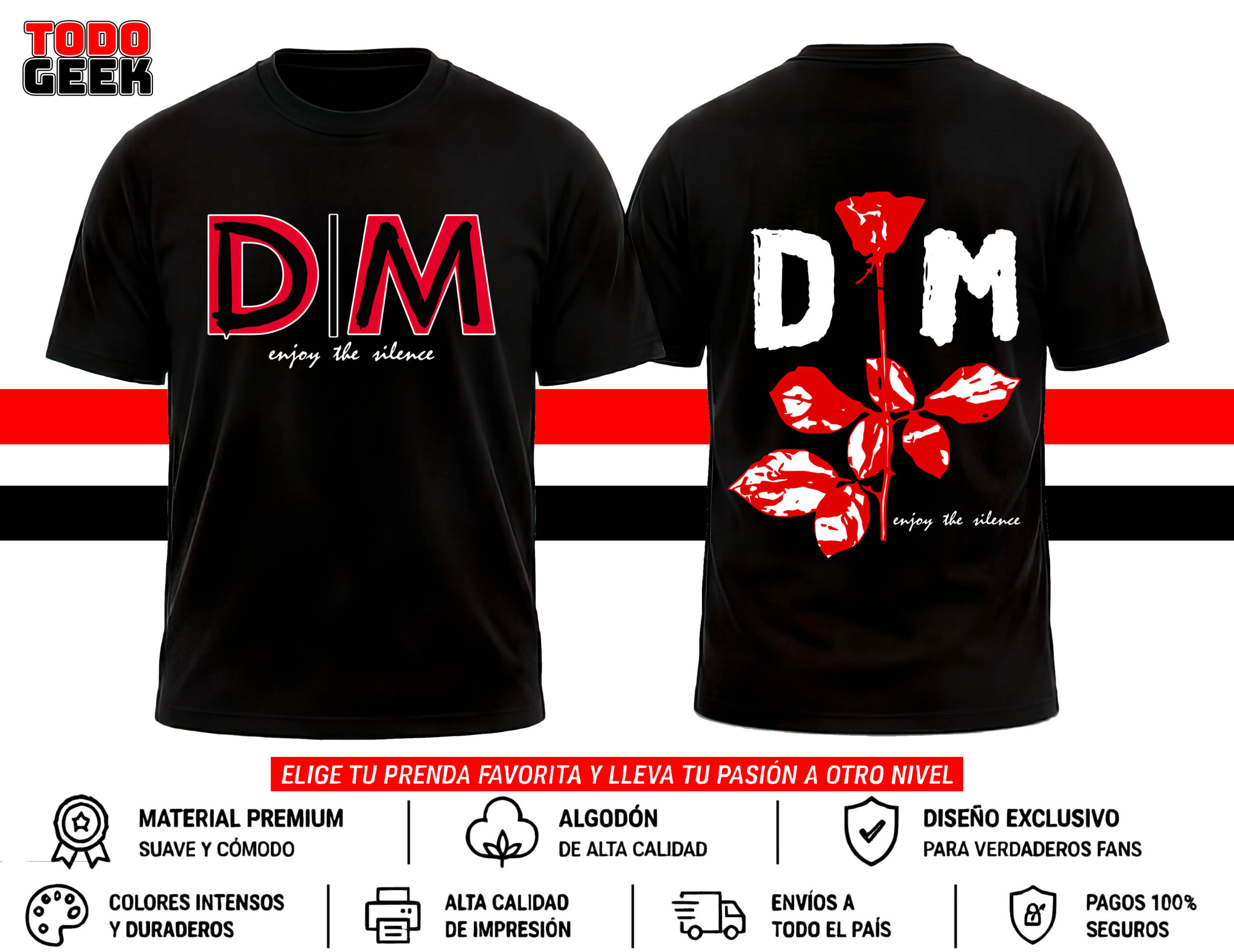 CAMISETA DEPECHE MODE