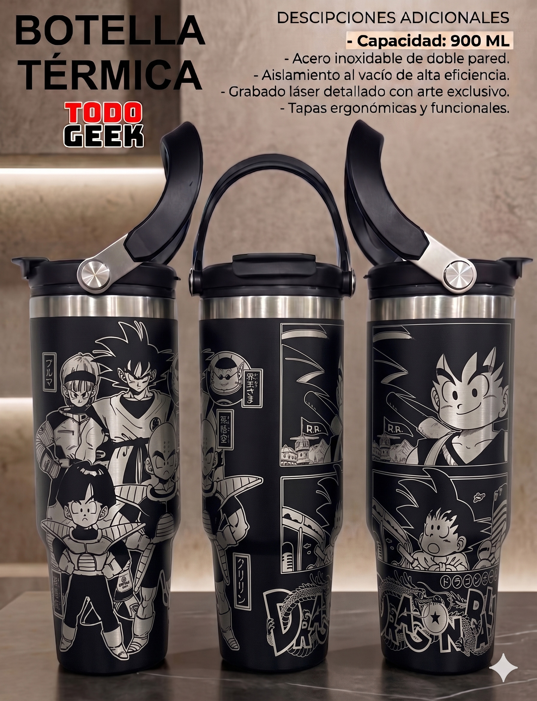 BOTELLA DRAGON BALL