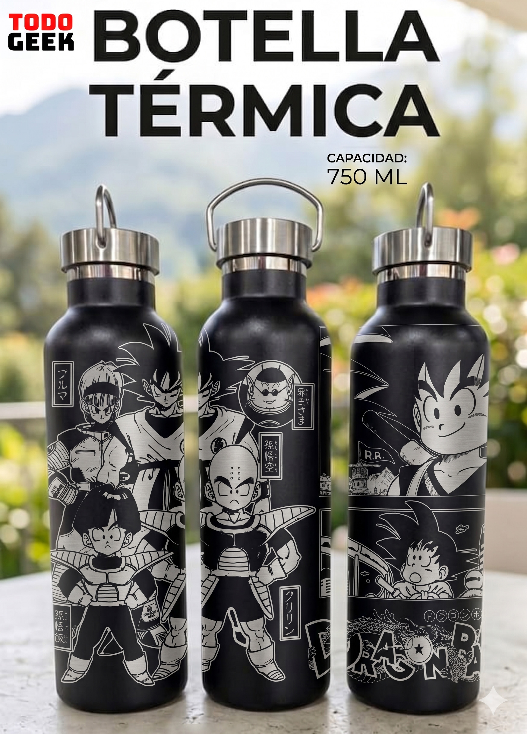 BOTELLA DRAGON BALL