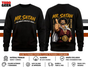 SUDADERA MR. SATAN DRAGON BALL